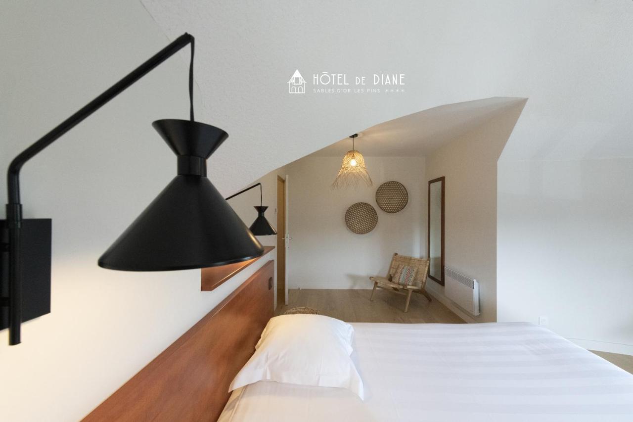 Hotel De Diane Sables-d'Or-les-Pins Bagian luar foto
