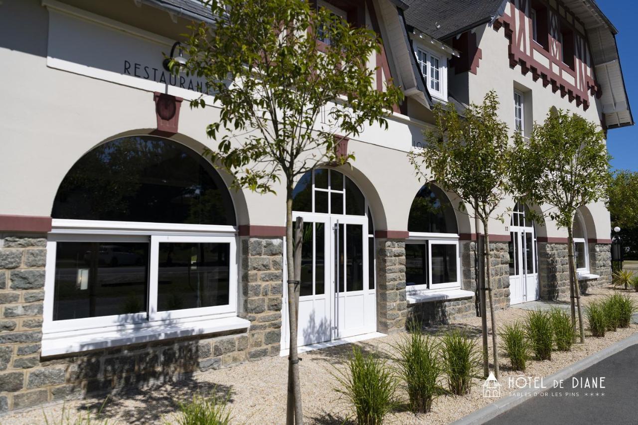 Hotel De Diane Sables-d'Or-les-Pins Bagian luar foto